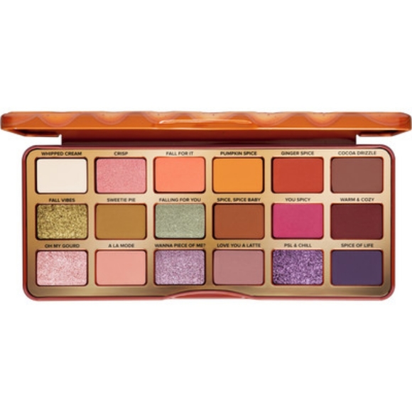 TooFaced NWT Pumpkin Spice Warm & Spicy Palette - Picture 2 of 8